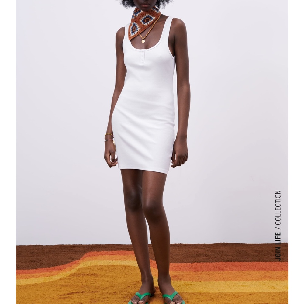 Ribbed Zara tank dress brand new